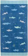 🏖️ пляжное полотенце для детей унисекс от стефана джозефа. логотип