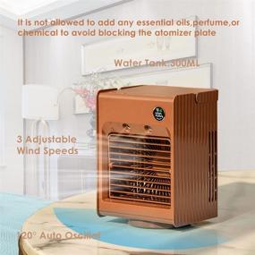 img 3 attached to Mamibot Conditioner Humidifier Rechargeable Evaporative Heating, Cooling & Air Quality