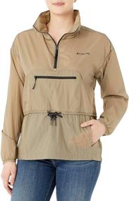 img 2 attached to Columbia Womens Anorak Packable White Outdoor Recreation for Outdoor Clothing