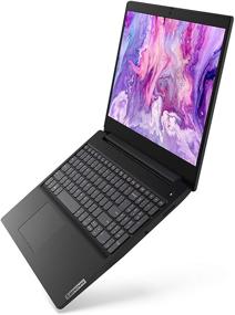 img 2 attached to 💻 Ноутбук Lenovo IdeaPad 3 15", 15.6" HD дисплей, процессор AMD Ryzen 3 3250U, 4 ГБ оперативной памяти DDR4, 128 ГБ SSD, графика Radeon Vega 3, Windows 10, 81W10094US, цвет Business Black.