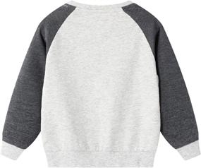img 1 attached to ALI SEA Toddler Sweatshirts Pullover Outdoor Recreation
