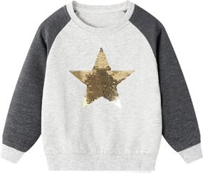 img 2 attached to ALI SEA Toddler Sweatshirts Pullover Outdoor Recreation