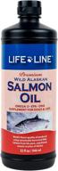 wild alaskan salmon oil omega-3 supplement for skin &amp; coat by life line pet nutrition – enhances brain, eye &amp; heart health in dogs &amp; cats logo