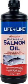 img 4 attached to Wild Alaskan Salmon Oil Omega-3 Supplement for Skin &amp; Coat by Life Line Pet Nutrition – Enhances Brain, Eye &amp; Heart Health in Dogs &amp; Cats