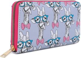 img 2 attached to 🦄 Cute Unicorn Wallets: Fashionable Women's Handbags & Wallets - Ultimate Fashion Accessory for Women