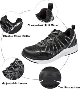 img 2 attached to Breathable Men's Athletic 👟 Shoes: MAINCH Walking Fashion Sneakers