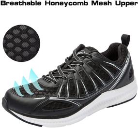 img 3 attached to Breathable Men's Athletic 👟 Shoes: MAINCH Walking Fashion Sneakers