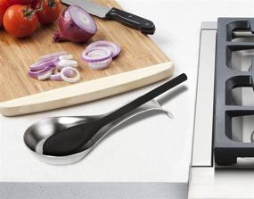 img 2 attached to 🥄 Oggi 7048 Stainless Steel Spoon: Sleek and Reliable Kitchen Essential