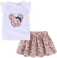 🌞 adorable mud kingdom little girl outfit: perfect for a stylish summer holiday logo