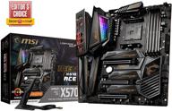 msi meg x570 ace motherboard - amd am4, ddr4, pcie 4.0, sata 6gb/s, m.2, usb 3.2 gen 2, ax wi-fi 6, 2.5g lan, atx logo