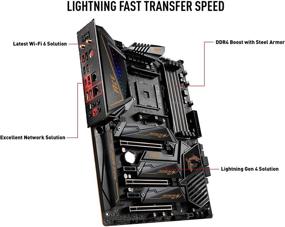 img 1 attached to MSI MEG X570 ACE Motherboard - AMD AM4, DDR4, PCIe 4.0, SATA 6Gb/s, M.2, USB 3.2 Gen 2, AX Wi-Fi 6, 2.5G LAN, ATX