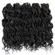 crochet natural strands synthetic extensions logo