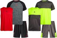 rbx boys activewear set performance logo