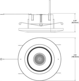 img 2 attached to RL56069B4AWHVA CA 2700 5000K Recessed Compliant Integrated