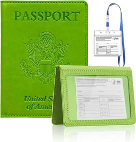 img 4 attached to 🌧️ Waterproof Leather Passport Cover Travel Accessories by Remocc