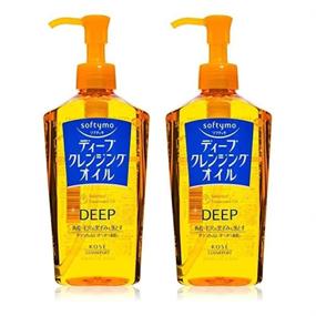 img 2 attached to 🧴 Kose Deep Makeup Remover Cleansing Oil - 2 Bottle Set