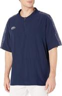 enhance performance with rawlings men's short sleeve launch cage jacket логотип