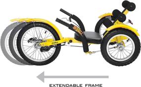 img 3 attached to 🚲 Mobo Mobito Kids 3-Wheel Bike: Recumbent Trike for Children - Cruiser Tricycle