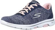 skechers go 👟 walk 5-true sneaker for women logo