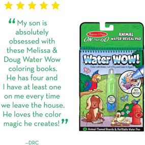 img 1 attached to 🎨 Melissa & Doug Water Reveal Activity Arts & Crafts Set