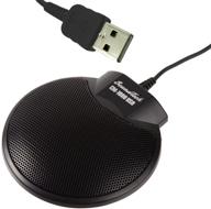 omni-directional stereo usb table top conference meeting microphone - sound tech cm-1000usb logo