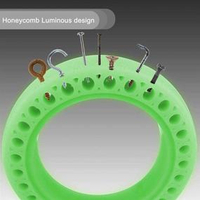 img 1 attached to 🔋 High-Visibility Ourleeme Fluorescent Tire: Bright & Durable Mi Scooter 8.5 Inch Replacement Wheel