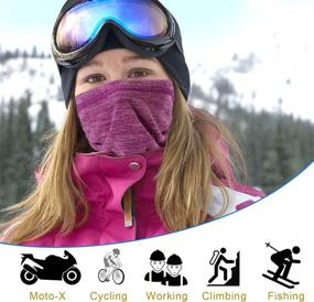 img 1 attached to YOSUNPING Thermal Weather Snowboard Snowmobiling Women's Accessories