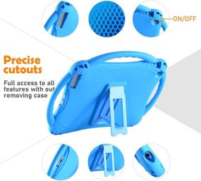 img 1 attached to TopEsct Shockproof Silicone Protector Generation Tablet Accessories for Bags, Cases & Sleeves