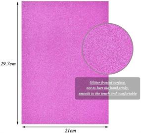 img 2 attached to ✨ Timeless Sparkle: TIMESETL Sheet Shimmer Cardstock Glitter – A Radiant Crafting Essential