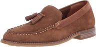 sperry topsfield tassel taupe suede men's shoes and loafers & slip-ons logo