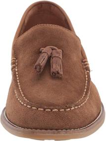 img 3 attached to SPERRY Topsfield Tassel Taupe Suede Men's Shoes and Loafers & Slip-Ons