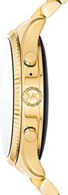 img 3 attached to 💫 Будьте подключены с элегантным умным часами Michael Kors Access Gen 5 Lexington - созданными на платформе Wear OS от Google, с динамиком, монитором сердечного ритма, GPS, NFC и уведомлениями смартфона!