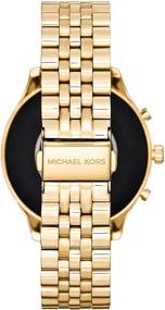 img 2 attached to 💫 Будьте подключены с элегантным умным часами Michael Kors Access Gen 5 Lexington - созданными на платформе Wear OS от Google, с динамиком, монитором сердечного ритма, GPS, NFC и уведомлениями смартфона!