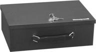 🔐 honeywell safes & door locks - fire resistant security safe box with key lock, 0.17-cubic feet, black (model 6104) logo