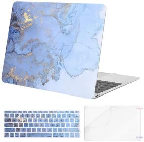 img 4 attached to MOSISO Watercolor Keyboard Protector Compatible Laptop Accessories