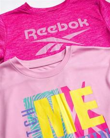 img 3 attached to 🍓 Reebok Performance Strawberry Girls' T-Shirt - Active Wear for Girls