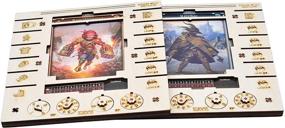 img 2 attached to 🎮 Optimize Your Gaming Experience with JOTL Player Character Dashboard: HP & XP Dial Trackers, Set of 2 | Birch Plywood Hero Organizer | Space-Saving Solution for Gloomhaven Jaws of the Lion