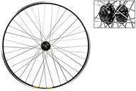 🚲 wheel master 700c front wheel - quick-release, 36h, black (msw)/black/steel - enhanced performance and durability logo