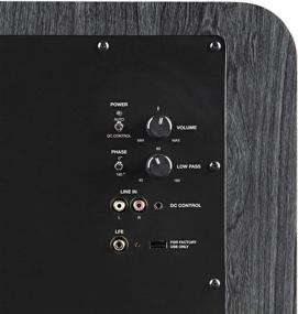 img 1 attached to Улучшите свой домашний кинотеатр с помощью сабвуфера Polk Audio HTS 10 с технологией Power Port и 10-дюймовым динамиком.