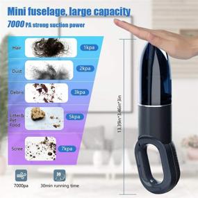 img 3 attached to IKOMMI Handheld Cordless Portable Cleaning: The Ultimate Solution for On-the-Go Cleaning