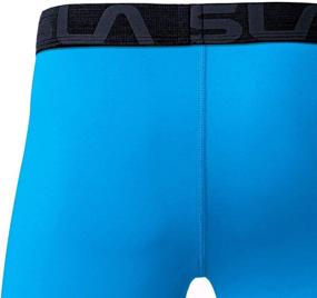 img 1 attached to 🏃 TSLA Boys Youth UPF 50+ Compression Pants Baselayer - Cool Dry Running Tights with 4-Way Stretch - Workout Leggings