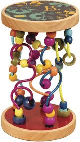 img 4 attached to 🔮 B. Toys Bead Maze: Wooden Wire Maze with 47 Beads & 5 Mazes - Classic Toy for Babies, Toddlers, and Kids - Quality Wood - Loopty Loo - 18 Months +