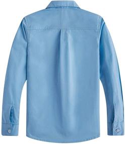 img 3 attached to Spring Gege Sleeve Formal Cotton Boys' Clothing: Stylish Tops, Tees & Shirts