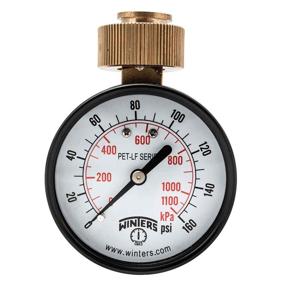 img 1 attached to 🌡️ Winters PETW213LF Pressure Gauge: ±3% Accuracy for Reliable and Precise Measurements