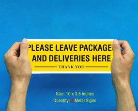 img 1 attached to 🚚 Aluminum Signage Business for Efficient Package Deliveries