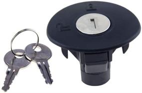 img 2 attached to 🔒 FANLIDE Locking Fuel Gas Plug Cap w/ Keys 8U5Z-9C268-B | Compatible with 09-14 Ford F-150 F150