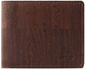 img 4 attached to Corkor Wallet Bifold Cruelty Leather Men's Accessories and Wallets, Card Cases & Money Organizers