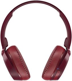 img 2 attached to 🎧 Skullcandy Riff Wireless On-Ear Headphone - Bold Moab Red, Uncompromised Sound