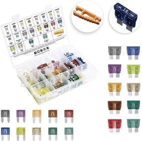 img 4 attached to 🔌 UL Listed MulWark 220pc ClearMark Assorted Standard Auto Car Truck Blade Fuses Set - Complete Automotive Fuse Assortment Kit Including Puller for Easy Replacement