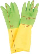 pairs child rubber re usable gloves logo